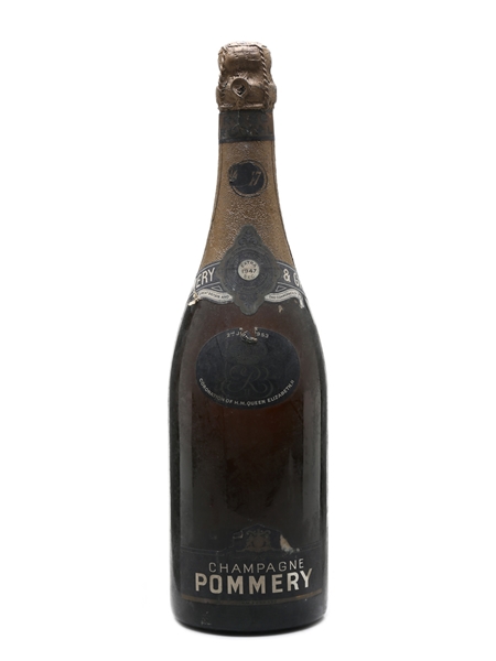 Pommery 1947 Rose Royal Extra Sec Coronation Of Queen Elizabeth II 75cl