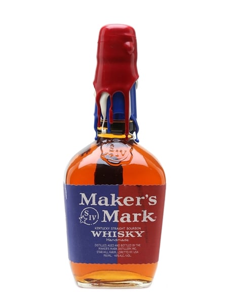 Maker's Mark Rock The Vote Red, White & Blue Wax 75cl / 45%