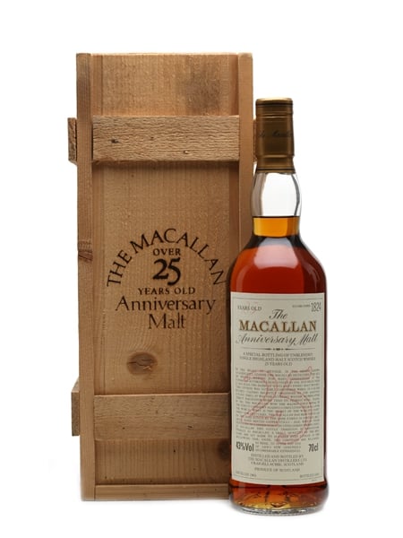 Macallan 1968 Anniversary Malt 25 Years Old 70cl