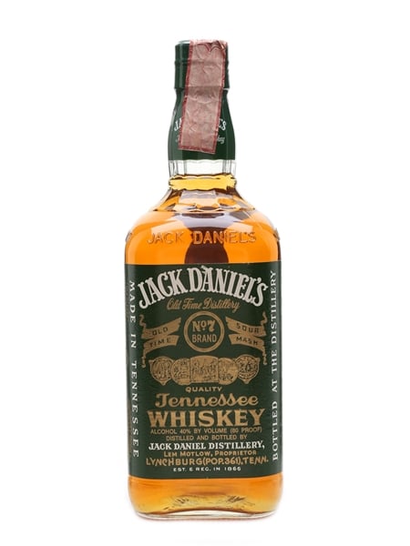 Jack Daniel's No.7 Green Label Bottled 1990s 100cl / 40%