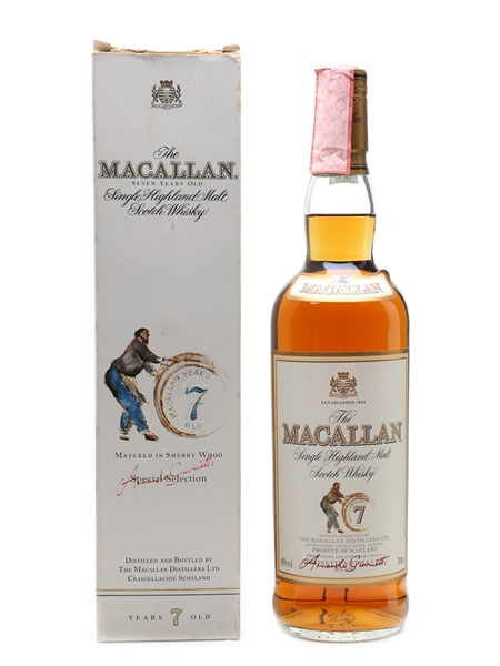 Macallan 7 Year Old Giovinetti 70cl / 40%