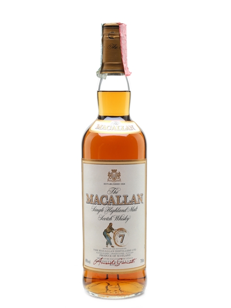 Macallan 7 Year Old Giovinetti 70cl / 40%