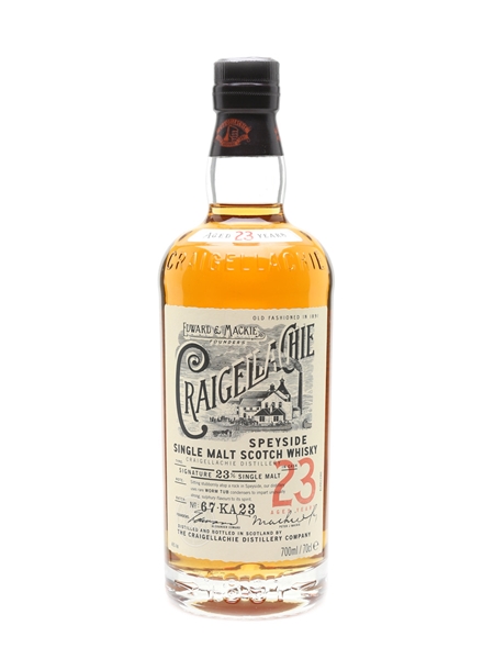 Craigellachie 23 Year Old Batch Number 67-KA23 70cl / 46%