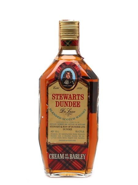 Stewart's Dundee Cream Of The Barley Bottled 1970s - Reina 75cl / 43%