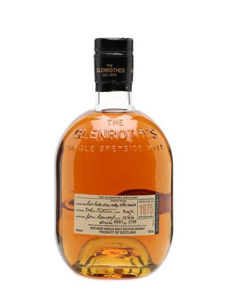 Glenrothes Limited Release 1975 Bottled 2006 70cl