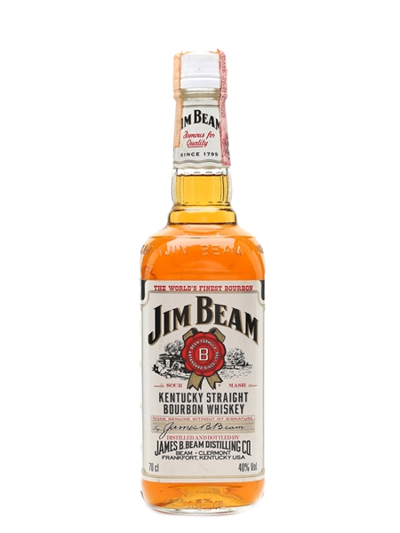 Jim Beam White Label Bottled 1990s - Spirit 70cl / 40%