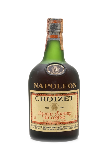 Croizet Liqueur d'Orange Au Cognac Bottled 1970s 75cl / 40%