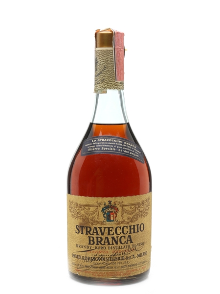 Branca Stravecchio Brandy Bottled 1970s 75cl / 42%