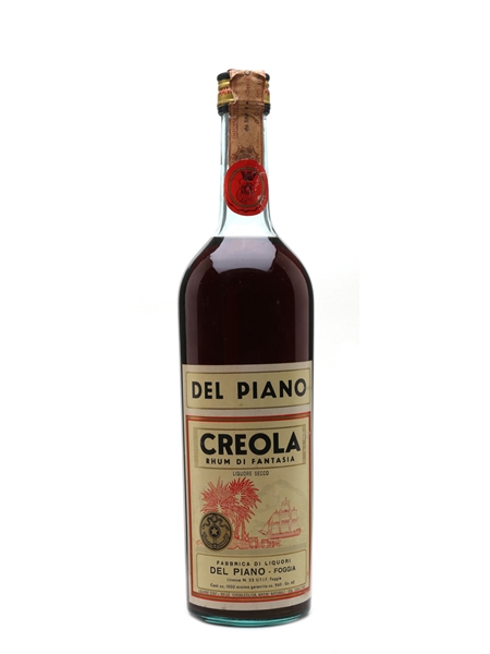 Creola Rhum Di Fantasia Bottled 1970s - Del Piano 100cl / 42%