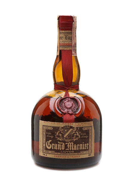 Grand Marnier Cordon Rouge Bottled 1960s - Riveira 74cl / 40%