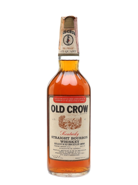 Old Crow Bottled 1970s - Sposetti 75cl / 43%