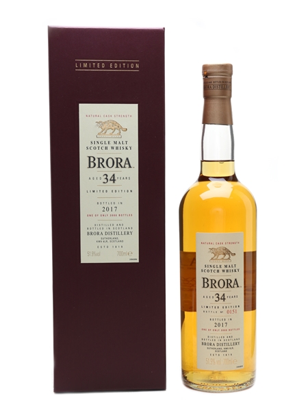 Brora 34 Year Old 16th Release Special Releases 2017 70cl / 51.9%