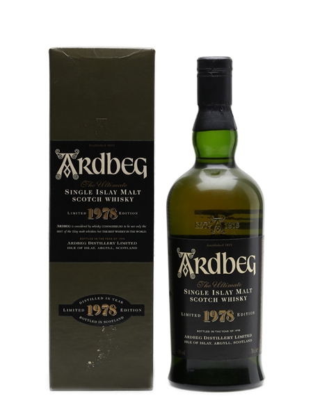 Ardbeg 1978 Bottled 1998 70cl / 43%