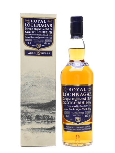 Royal Lochnagar 12 Year Old Bottled 1990s 70cl / 40%