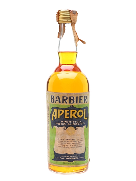 Aperol Barbieri Bottled 1970s 75cl / 11%