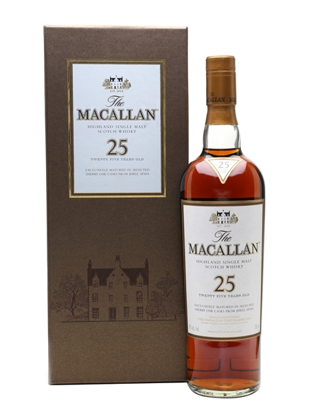 MACALLAN 25 瓶　外箱付き Macallan 1966 25 Year Old 75cl | Single Malt Scotch Whisky