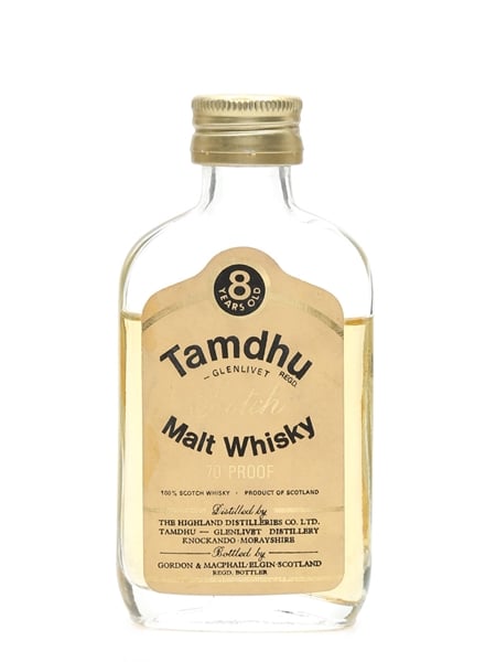 Tamdhu 8 Year Old Bottled 1970s - Gordon & MacPhail 5cl / 40%