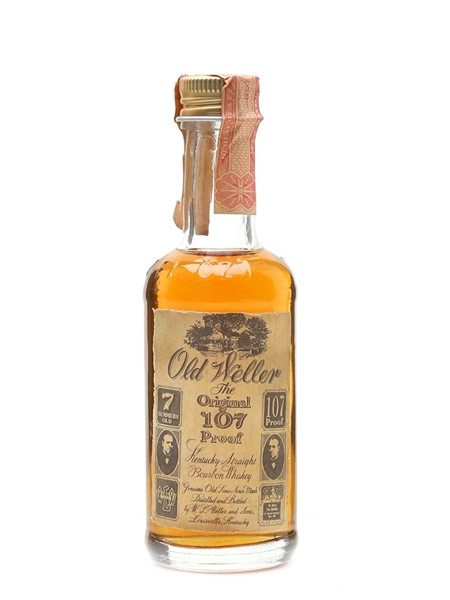 Old Weller The Original 107 Proof 7 Year Old Bottled 1977-1982 - Stitzel-Weller 5cl / 53.5%