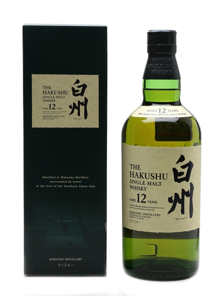 Hakushu 12 Year Old  70cl / 43%