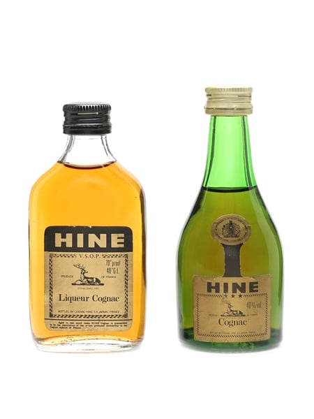 Hine VSOP & 3 Star  2 x 5cl / 40%