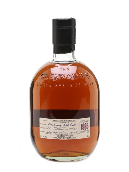 Glenrothes 1985 Bottled 2005 75cl / 43%