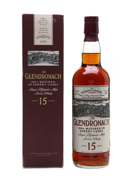 Glendronach 15 Year Old Old Presentation 70cl / 40%