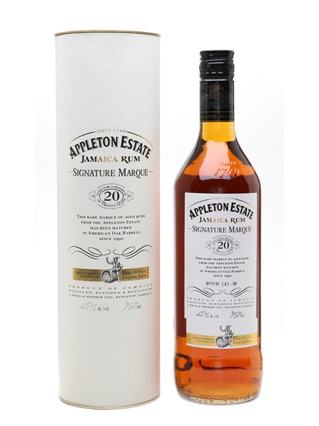 Appleton Estate 1990 Jamaica Rum 20 Year Old - Kobrand Corporation 75cl / 45%