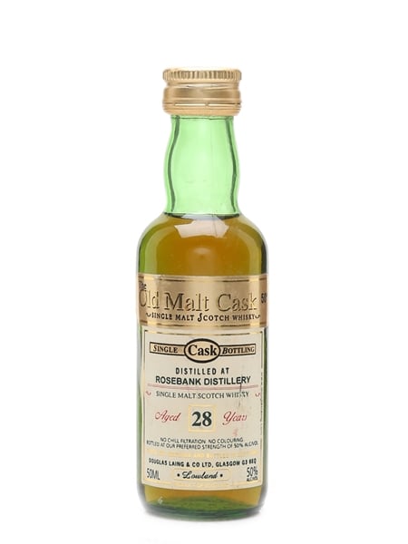 Rosebank 28 Year Old Old Malt Cask - Douglas Laing 5cl / 50%