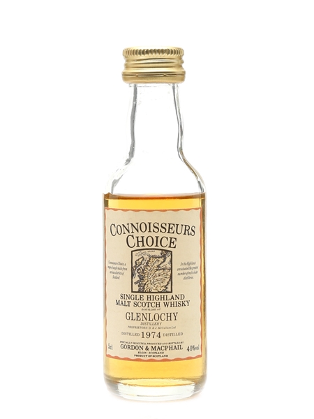 Glenlochy 1974 Connoisseurs Choice Bottled 1990s - Gordon & MacPhail 5cl / 40%