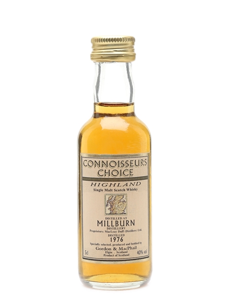 Millburn 1976 Connoisseurs Choice Bottled 2000s - Gordon & MacPhail 5cl / 40%