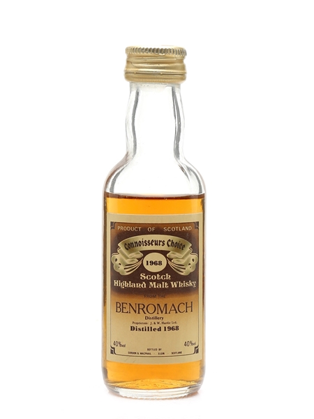 Benromach 1968 Bottled 1980s - Connoisseurs Choice 5cl / 40%