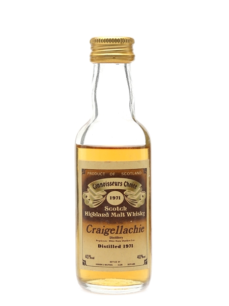 Craigellachie 1971 Bottled 1980s - Connoisseurs Choice 5cl / 40%