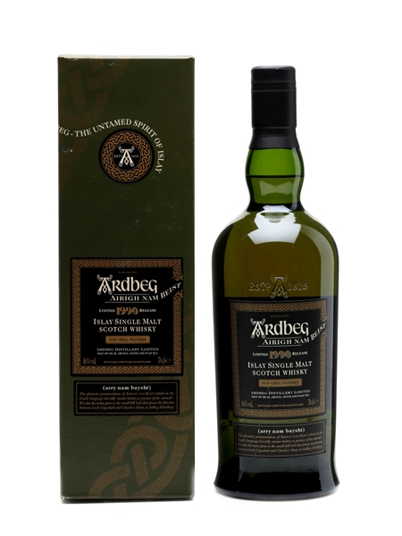 Ardbeg 1990 Airigh Nam Beist Bottled 2008 70cl / 46%