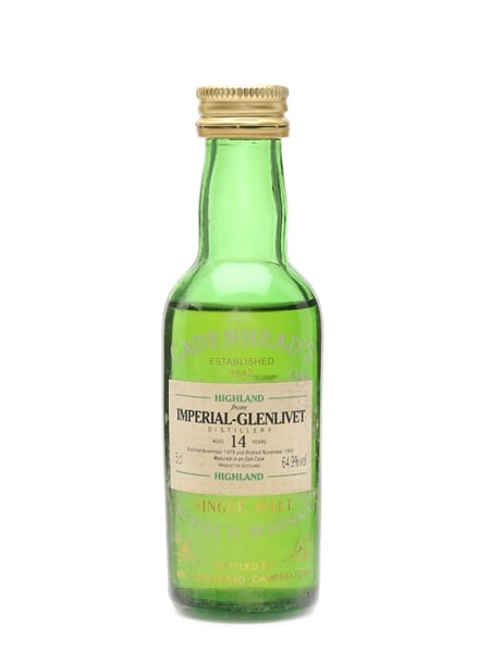 Imperial Glenlivet 1979 14 Year Old - Cadenhead's 5cl / 64.9%