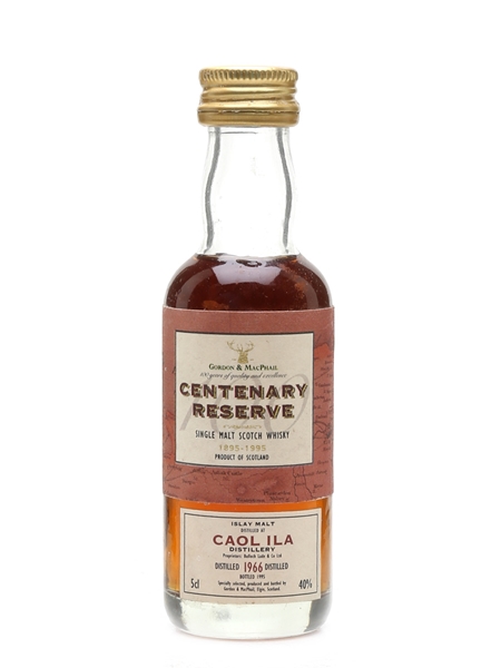 Caol Ila 1966 Centenary Reserve - Gordon & MacPhail 5cl / 40%