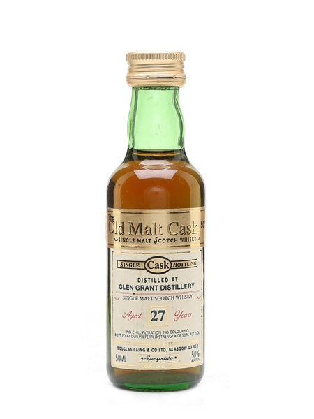 Glen Grant 27 Year Old Old Malt Cask - Douglas Laing 5cl / 50%