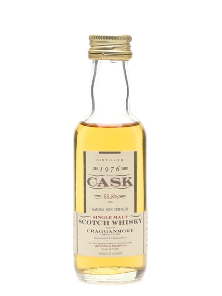 Cragganmore 1976 Cask Strength - Gordon & MacPhail 5cl / 55.8%