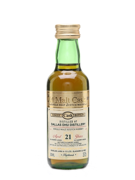 Dallas Dhu 21 Year Old Old Malt Cask - Douglas Laing 5cl / 50%