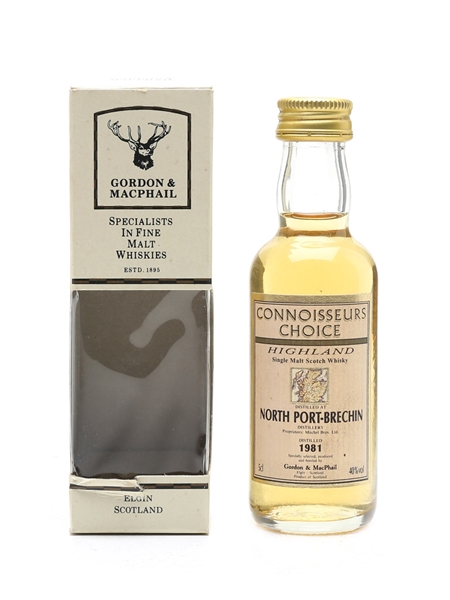 North Port Brechin 1981 Connoisseurs Choice - Gordon & MacPhail 5cl / 40%