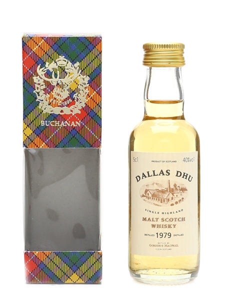 Dallas Dhu 1979 Gordon & MacPhail 5cl / 40%