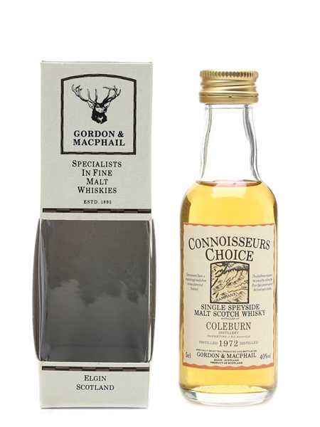 Coleburn 1972 Bottled 1990s - Connoisseurs Choice 5cl / 40%