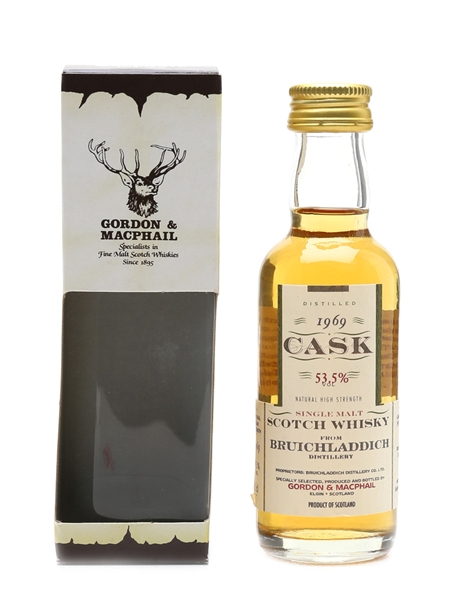 Bruichladdich 1969 Cask Strength - Gordon & MacPhail 5cl / 53.5%