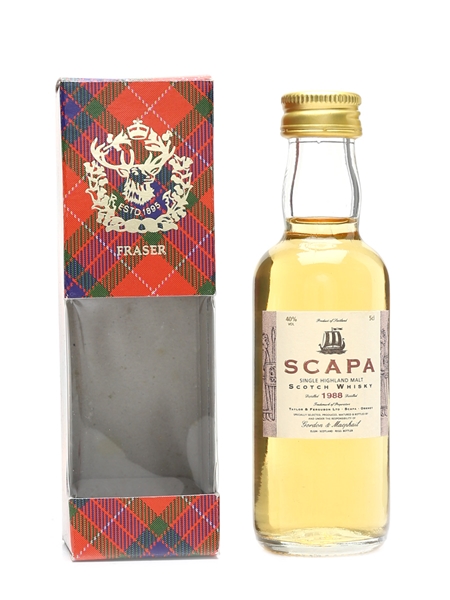 Scapa 1988 Gordon & MacPhail 5cl / 40%