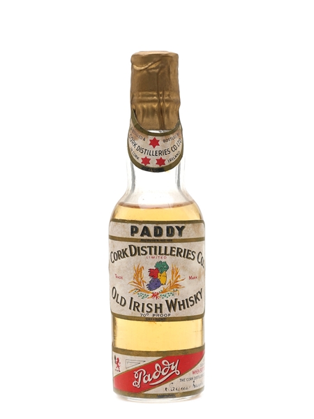 Paddy Old Irish Whisky Bottled 1950s 7.1cl / 40%