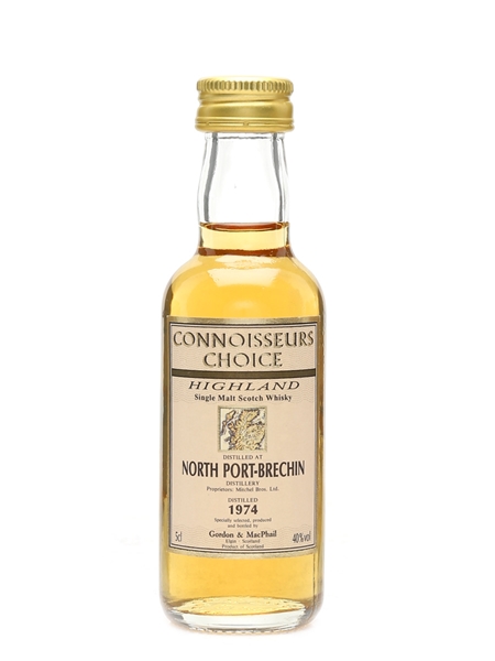 North Port Brechin 1974 Connoisseurs Choice - Gordon & MacPhail 5cl / 40%