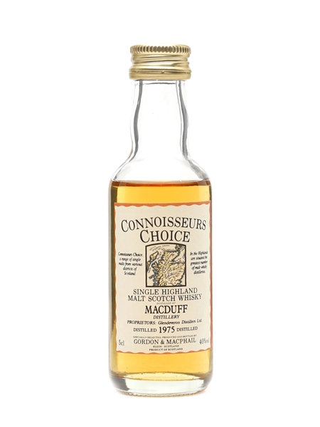 Macduff 1975 Bottled 1990s - Connoisseurs Choice 5cl / 40%