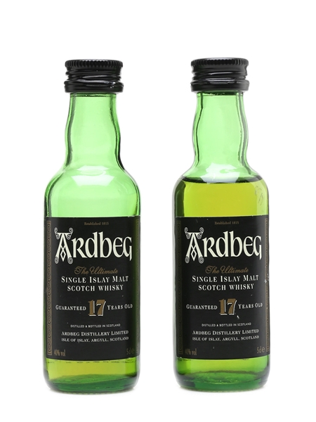 Ardbeg 17 Year Old  2 x 5cl / 40%