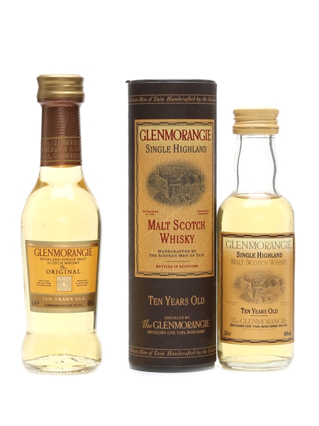 Glenmorangie 10 Year Old  2 x 5cl / 40%