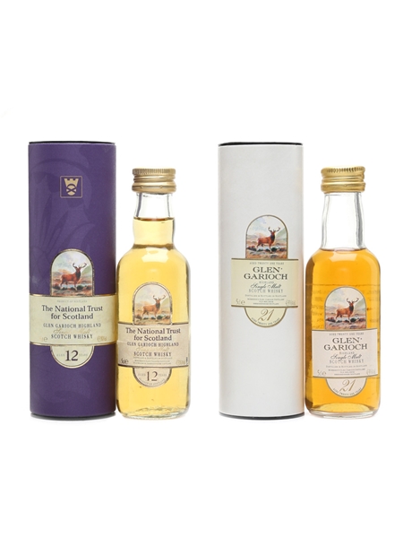 Glen Garioch 12 & 21 Year Old  2 x 5cl / 43%