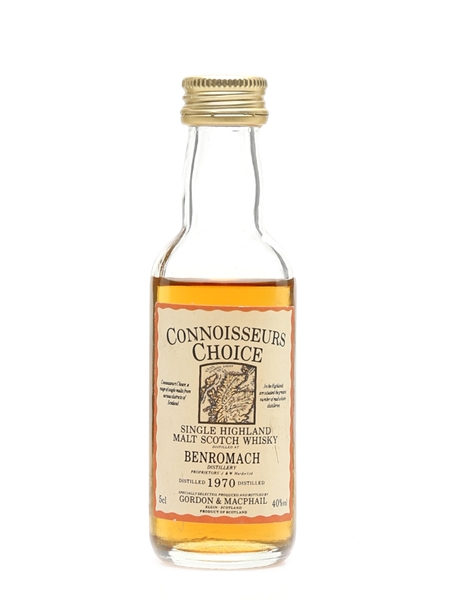 Benromach 1970 Bottled 1990s - Connoisseurs Choice 5cl / 40%